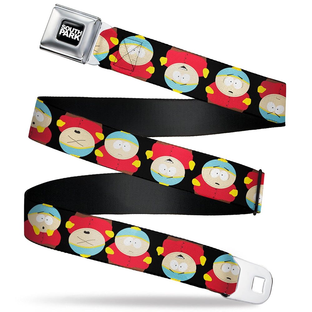 8085 Paramount Network Belt, Seatbelt Buckle Belt, South Park Cartman Flip